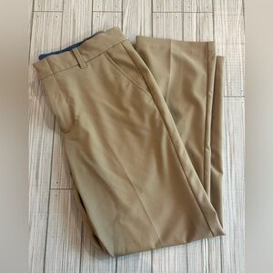 Izod Khaki Dress Pants Boys 12 Husky